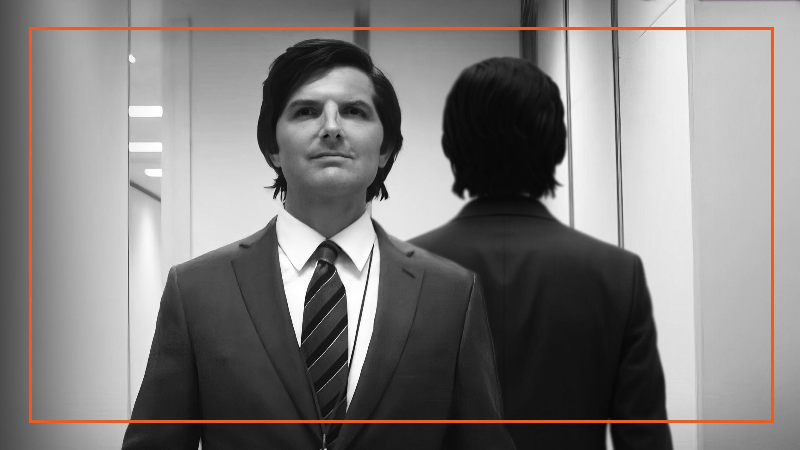 Corporate disconnection illustrated by characters from Severance