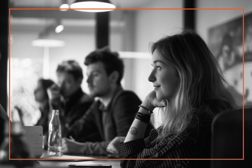 Miscommunication at work illustrated by differing perceptions in a meeting